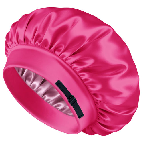 BONNET QUEEN Adjustable Silk Bonnet | Reversible Double-Layered Sleep Cap