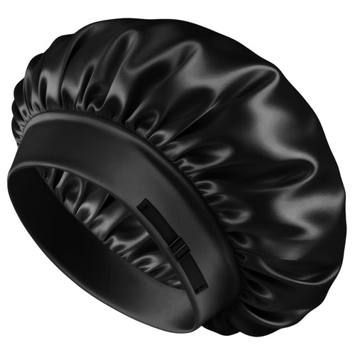 BONNET QUEEN Adjustable Silk Bonnet | Reversible Double-Layered Sleep Cap