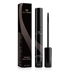 BONNET QUEEN Hair Finishing Stick for Flyaways & Baby Hairs, Non-Greasy Hair Mascara Wand, Slick Back Stick for Buns, Ponytails & Edges, Non-Sticky Flyaway Hair Tamer & Frizz Control Styling Gel, 25ml